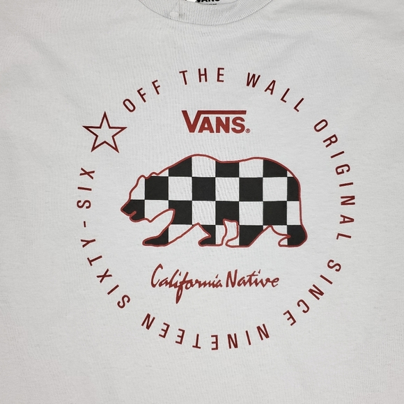 Vans Check Fill Bear Tee - Picture 4 of 4